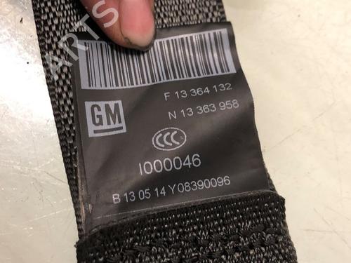 Rear left seatbelt OPEL MERIVA B MPV (S10) 1.4 (75) | BP28018316I29 