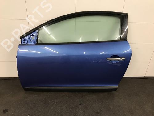 Used Left front door RENAULT MEGANE III Coupe (DZ0/1_) 1.4 TCe (DZ0F, DZ1V) (131 hp) 12478201
