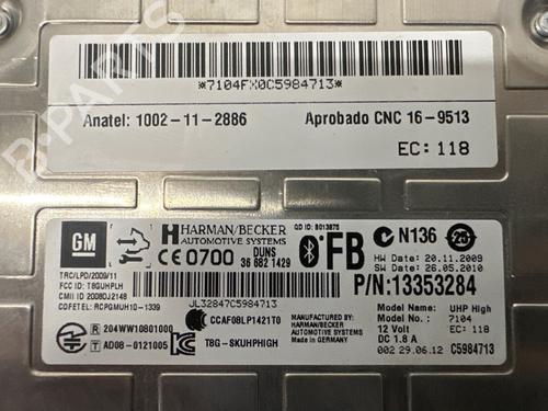 Electronic module OPEL MERIVA B MPV (S10) 1.4 (75) | BP33630958M83 - Image 4