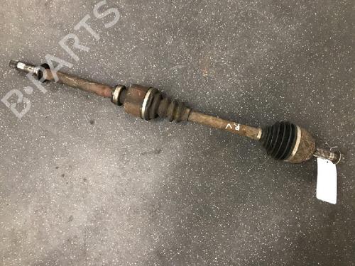 Used Right front driveshaft PEUGEOT 807 (EB_) 2.2 HDi (128 hp) 12480015