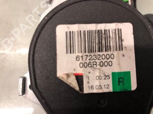 Front right seatbelt FORD FOCUS III Turnier 1.0 EcoBoost | BP31289063I25
