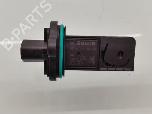Used Mass air flow sensor OPEL ASTRA K Sports Tourer (B16) 1.6 CDTi (35) (110 hp) 12249892