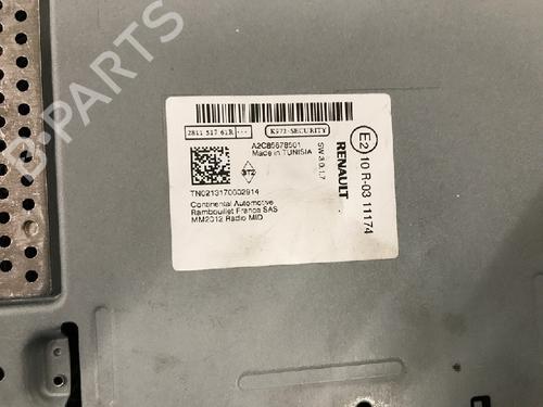 Electronic module RENAULT ZOE (BFM_) ZOE | BP12477532M83 