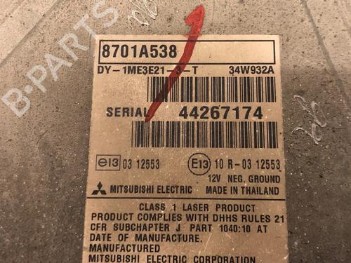 Radio MITSUBISHI MIRAGE / SPACE STAR VI Hatchback (A0_A) 1.0 (A05A) | BP20213449E6 
