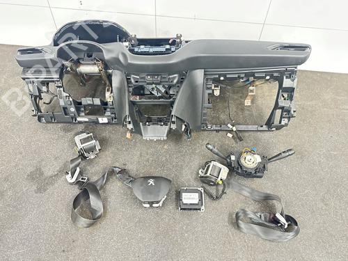 Used Airbag Kit PEUGEOT 208 I (CA_, CC_) 1.2 VTI 82 (82 hp) 31289359