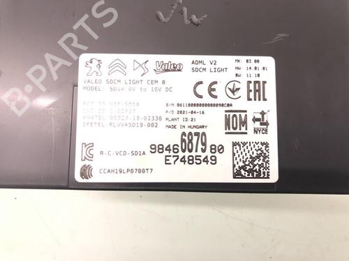 Electronic module PEUGEOT 2008 II (UD_, US_, UY_, UJ_, UR_, UC_) 1.2 PureTech 130 (USHNS, URHNS) | BP12484595M83 