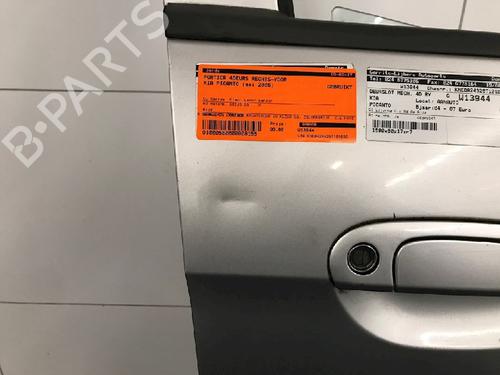 Right front door KIA PICANTO I (SA) 1.1 | BP12249285C3 
