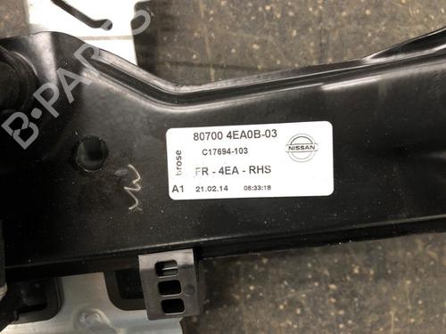 Front right window mechanism NISSAN QASHQAI II SUV (J11, J11_) 1.2 DIG-T | BP12482973C23 