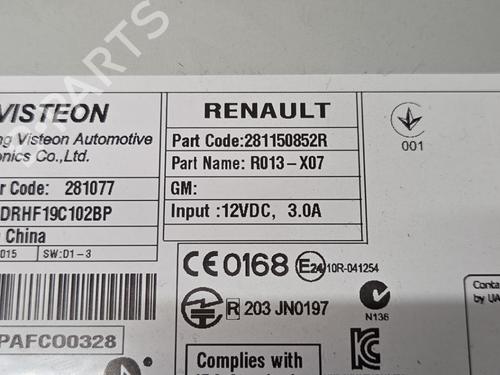 Radio RENAULT TWINGO III (BCM_, BCA_) 1.0 SCe 70 | BP38068135E6 - Image 7
