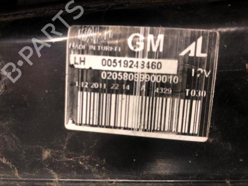 Left taillight OPEL COMBO Box Body/MPV (X12) 1.3 CDTI (B05) | BP25021397C34 - Image 5