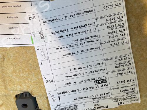 Front right panel MERCEDES-BENZ S-CLASS (W221, V221) S 320 CDI (221.022, 221.122) | BP30114229C59 