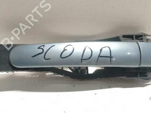 Used Front right exterior door handle SKODA FABIA I (6Y2) [1999-2008]  23569144