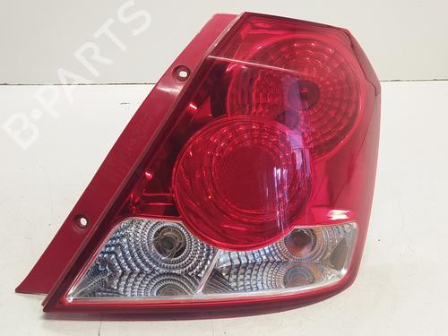 Used Right taillight CHEVROLET AVEO / KALOS Hatchback (T200) 1.4 16V (94 hp) 23534575