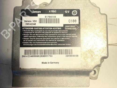 Used ECU airbags ECU airbags FIAT STILO Multi Wagon (192_) 1.9 D Multijet (120 hp) 39988757 39988757