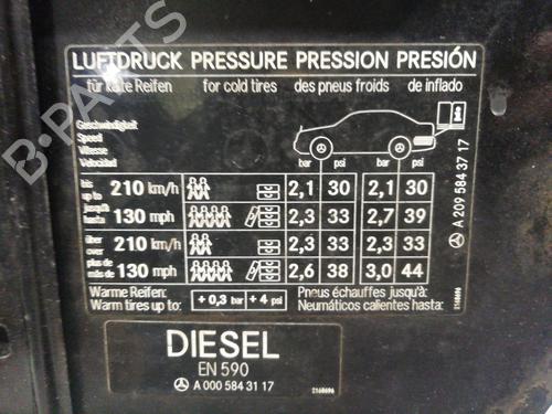 Fuel flap MERCEDES-BENZ CLK (C209) CLK 220 CDI (209.308) | BP23569353C131 