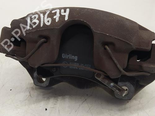 Used Right front brake caliper OPEL ZAFIRA A MPV (T98) [1999-2006]  24457269
