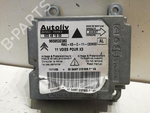 Airbag styreenhed CITROËN C5 I (DC_) 2.0 16V HPi (DCRLZB) (140 hp) 23247516