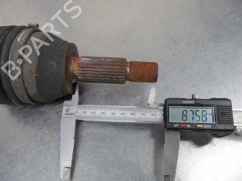 Right front driveshaft FORD FIESTA VI (CB1, CCN) 1.4 TDCi | BP19194491M39