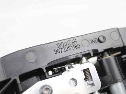 Rear left exterior door handle PEUGEOT 2008 I (CU_) 1.2 VTi | BP19218729C130