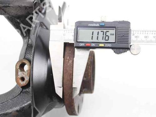 Left front steering knuckle FIAT BRAVO II (198_) 1.9 D Multijet (198AXB1A) | BP19231550M25 