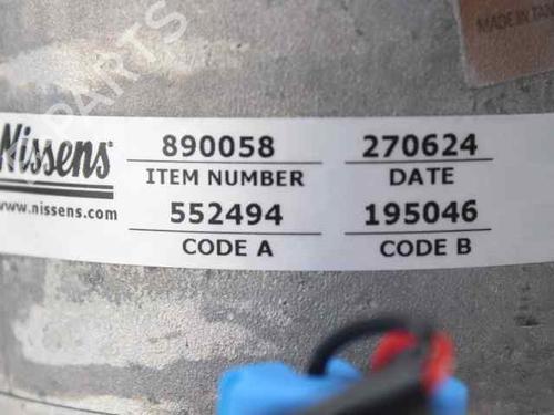 AC compressor OPEL ASTRA J (P10) 1.7 CDTI (68) | BP33728253M34  - Image 7