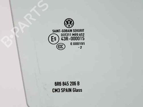 Rear right door window VW POLO V (6R1, 6C1)  | BP19241074C21 