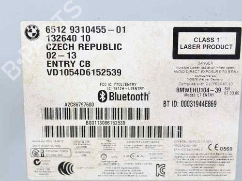 Radio BMW 1 (F20) 116 d | BP25986280E6 