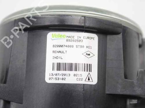 Left front fog light RENAULT MEGANE III Hatchback (BZ0/1_, B3_) 1.5 dCi | BP19237924C30 