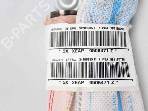 Right curtain airbag CITROËN C3 III (SX) 1.2 PureTech 82 | BP30448182C12 