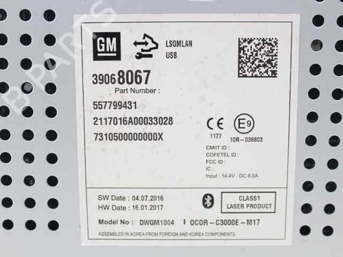 Radio OPEL CORSA E (X15) 1.3 CDTI (08, 68) | BP31936306E6