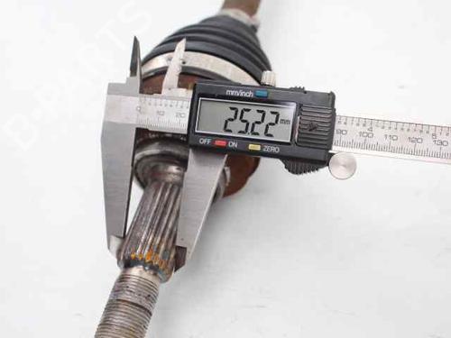 Right front driveshaft RENAULT CLIO IV (BH_) 0.9 TCe 90 (BHNF, BHMA, BHMH, BHJK, BHJR) | BP26404903M39 