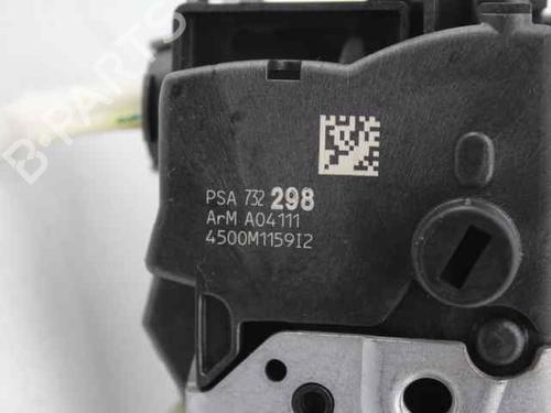 Rear right lock PEUGEOT 3008 I MPV (0U_) 1.6 HDi | BP21181341C99