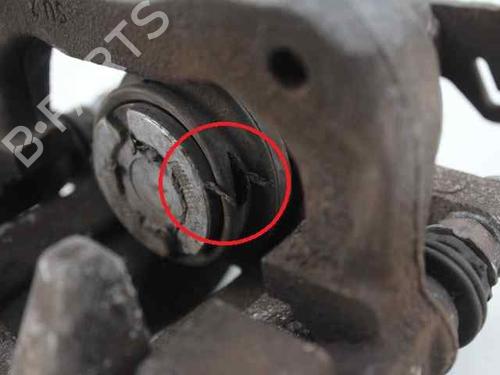 Right rear brake caliper VW POLO V (6R1, 6C1)  | BP19222970M106 