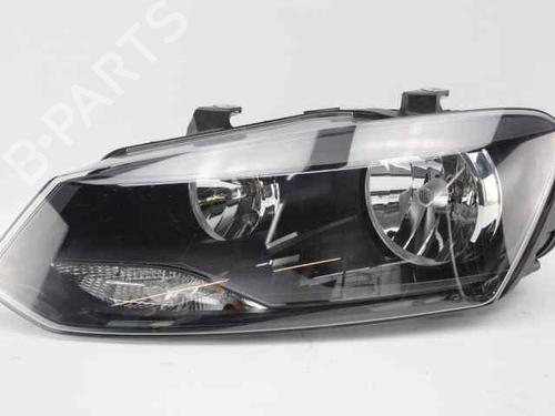 Used Left headlight VW POLO V (6R1, 6C1) [2009-2022]  22637837