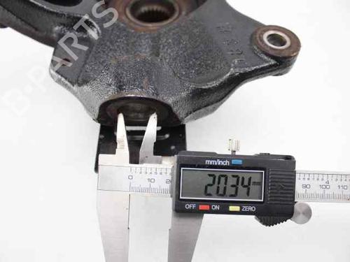 Left front steering knuckle RENAULT MEGANE III Grandtour (KZ0/1) 1.5 dCi (KZ0C, KZ1A) | BP19243409M25 
