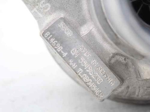Turbocharger/Supercharger OPEL ASTRA K Sports Tourer (B16) 1.6 CDTi (35) | BP19246208M71 