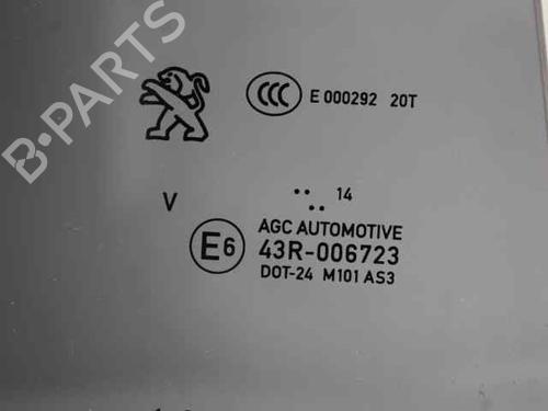 Rear right door window PEUGEOT 308 SW II (LC_, LJ_, LR_, LX_, L4_) 1.6 HDi / BlueHDi 115 (LCBHXM, LCBHXT) | BP29644983C21 