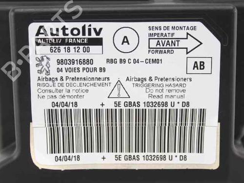 Airbag Kit CITROËN BERLINGO Box Body/MPV (B9) 1.6 BlueHDi 100 | BP30311983C86 