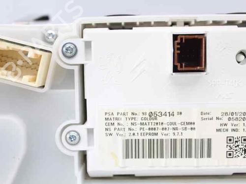 Electronic module PEUGEOT 2008 I (CU_) 1.6 HDi | BP29320699M83 