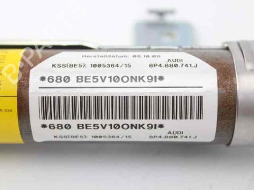 Left curtain airbag AUDI A3 Sportback (8PA) S3 quattro | BP28446133C11