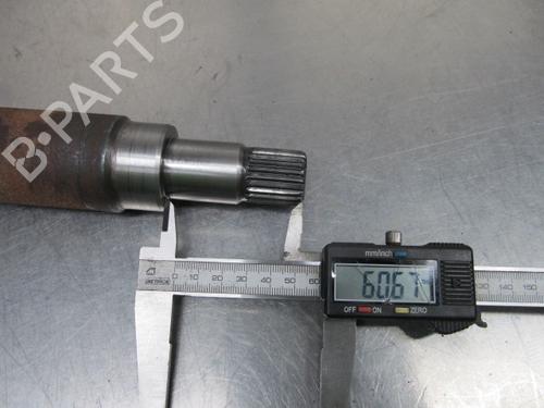 Right front driveshaft FORD FIESTA VI (CB1, CCN) 1.4 TDCi | BP19194491M39