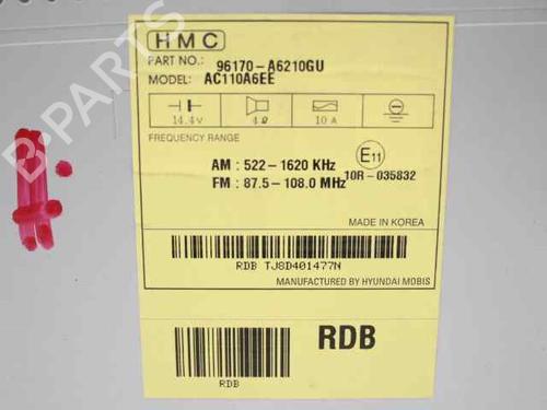 Radio HYUNDAI i30 (GD)  | BP22342614E6 
