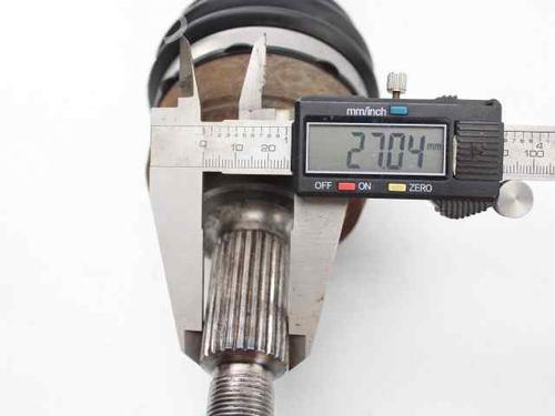 Left front driveshaft RENAULT MEGANE IV Grandtour (K9A/M/N_) 1.5 dCi 110 | BP29143734M38 