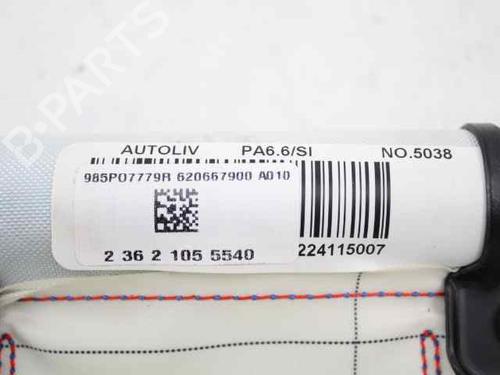 Right curtain airbag RENAULT MEGANE III Grandtour (KZ0/1) 1.5 dCi (KZ09, KZ0D, KZ1G, KZ29, KZ14, KZ1W, KZ10, KZ1F,... | BP19241764C12 