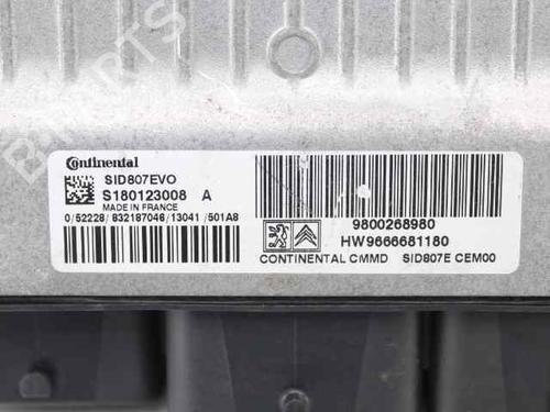 Electronic module PEUGEOT 5008 (0U_, 0E_) 1.6 HDi | BP31348262M83 