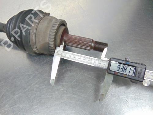Left front driveshaft VOLVO V40 Estate (645) 1.6 | BP19192837M38 