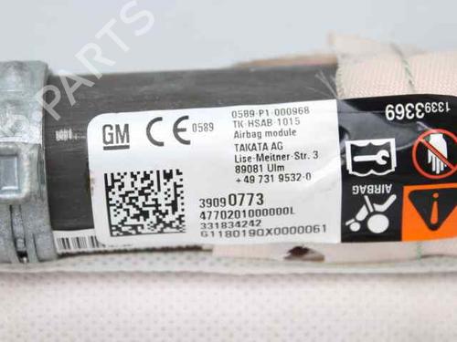 Left curtain airbag OPEL ASTRA K Sports Tourer (B16) 1.6 CDTi (35) | BP27645400C11 