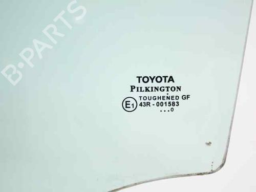 Rear left door window TOYOTA AVENSIS Saloon (_T27_) 2.0 D-4D (ADT270_, ADT270R) | BP19232497C20 