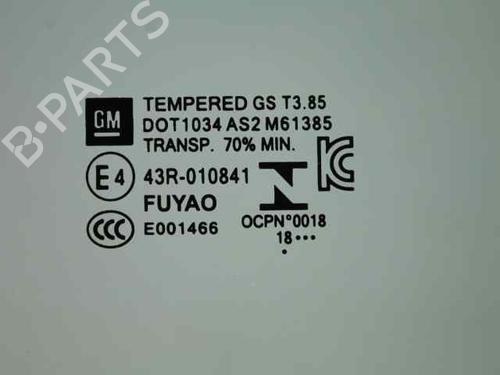 Front right door window OPEL ASTRA K (B16) 1.6 CDTi (68) | BP29761207C19