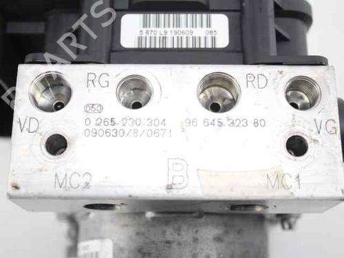 ABS pump PEUGEOT 3008 I MPV (0U_) 1.6 HDi | BP19243765M43 